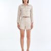 Classic Tweed﻿ Cropped Jacket with Tweed Short