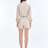 Classic Tweed﻿ Cropped Jacket with Tweed Short