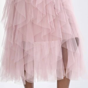 Pink Romance Layered Tulle Skirt
