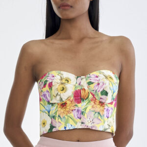 Secret Garden Floral Corset Top