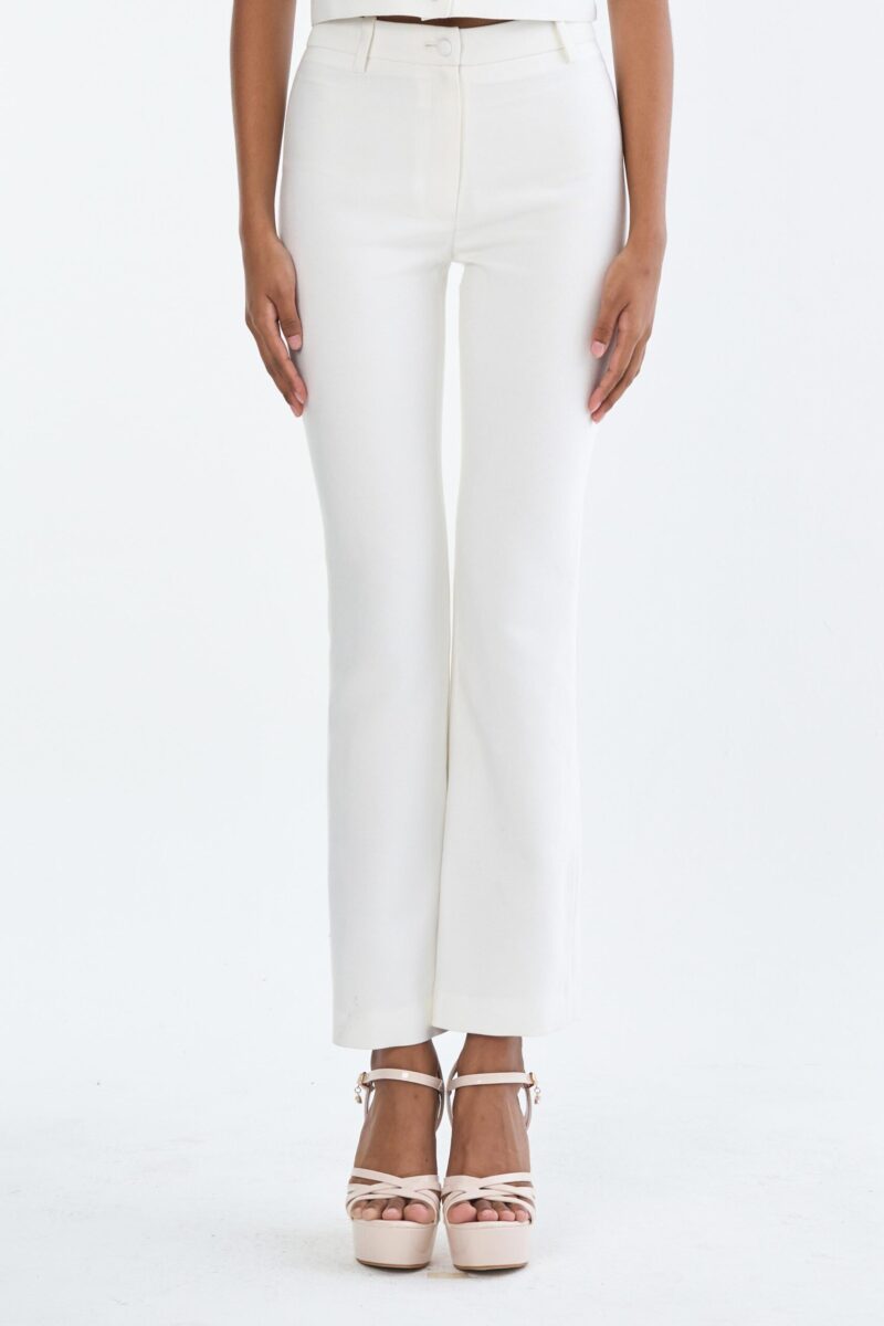 White Pants Bootcut