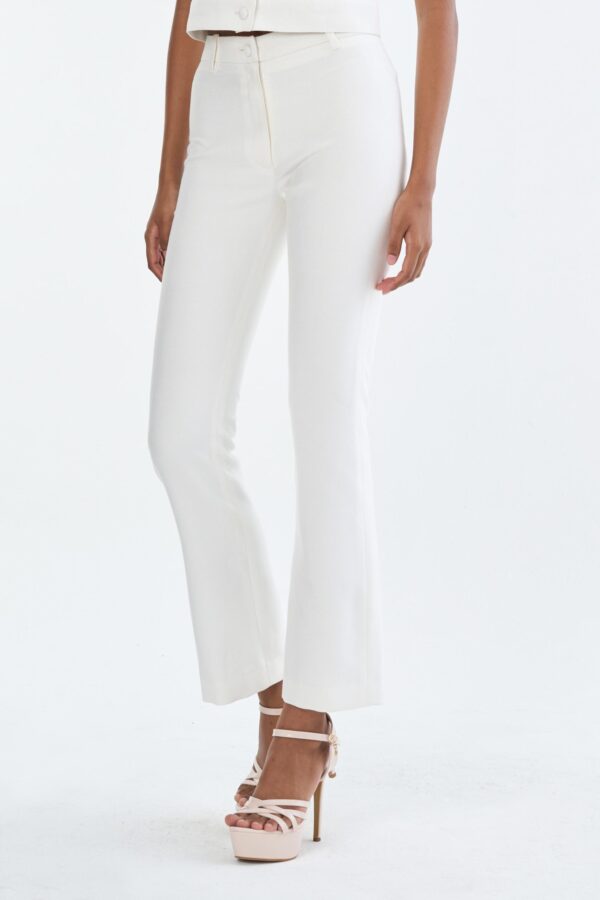 White Pants Bootcut