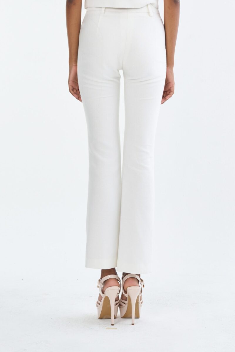 White Pants Bootcut