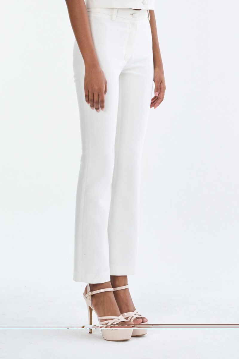 White Pants Bootcut