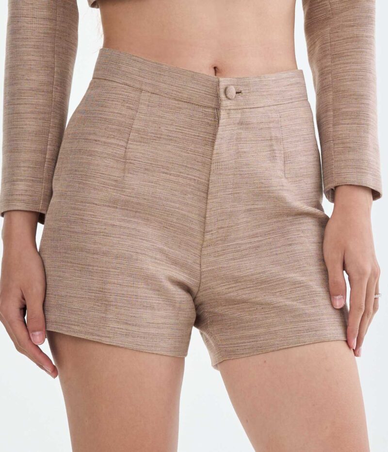 Taupe Short Pants