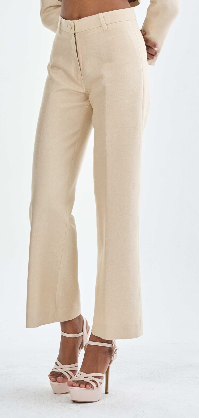 Beige Long Pants