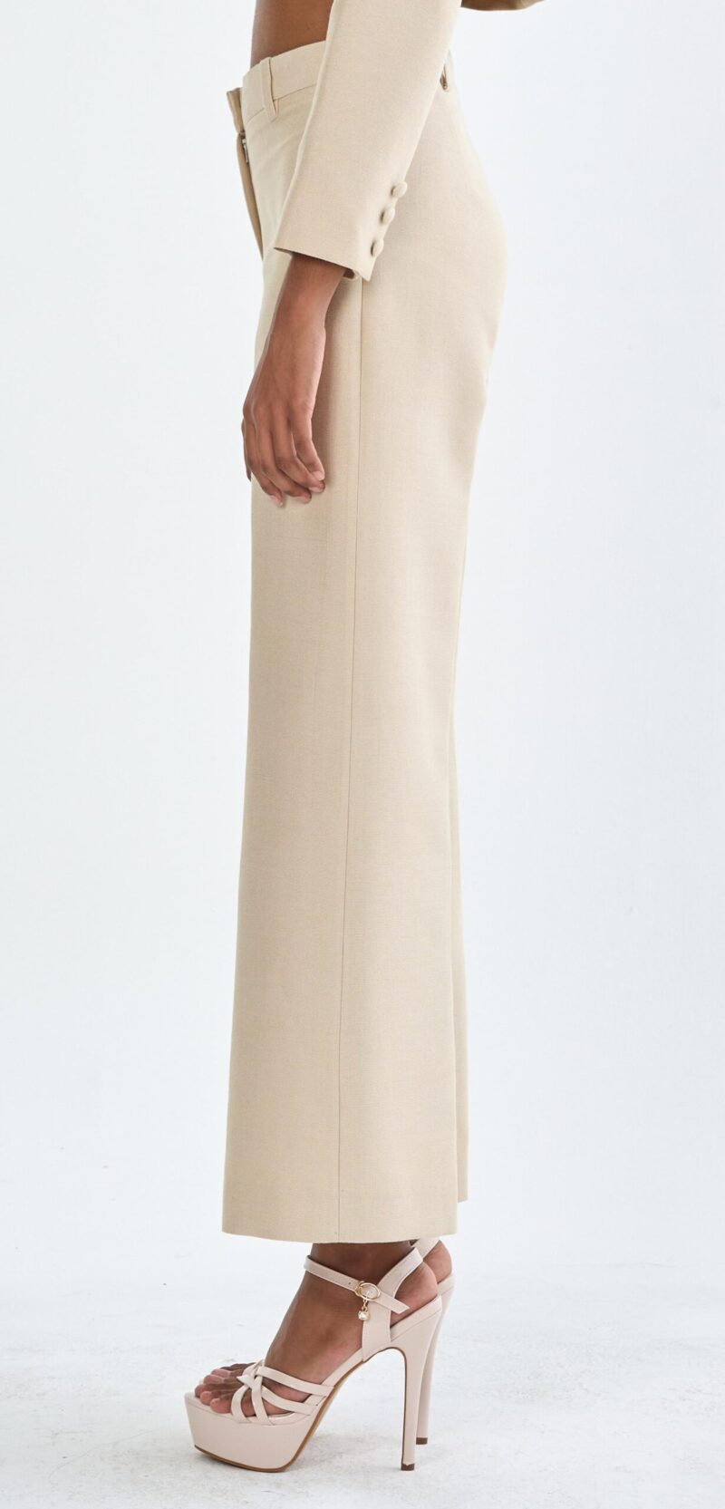 Beige Long Pants