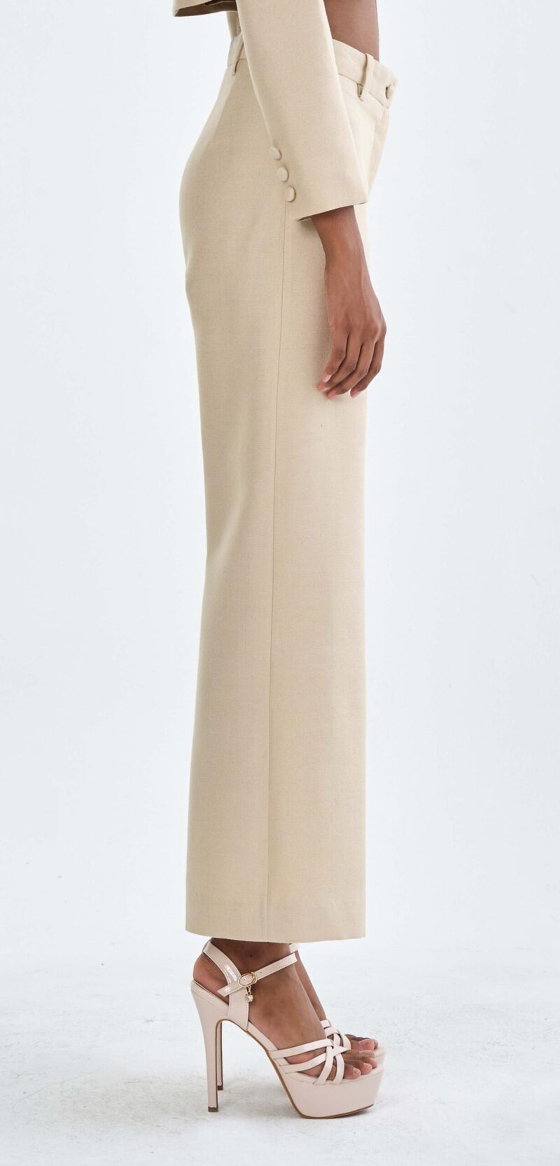 Beige Long Pants