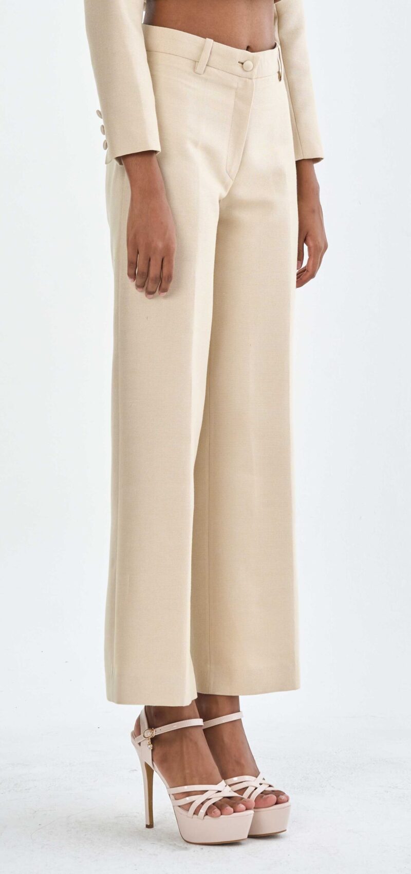 Beige Long Pants