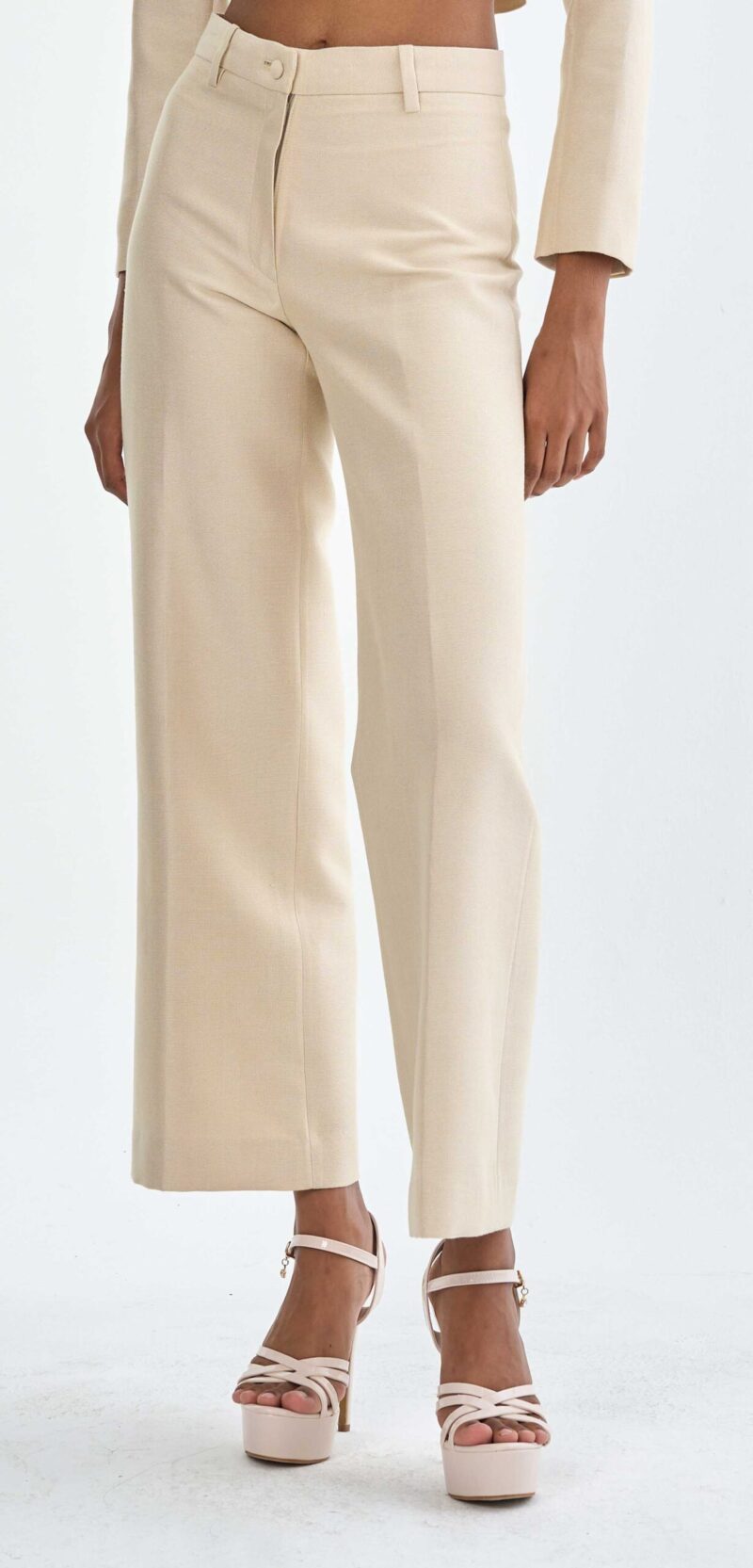 Beige Long Pants