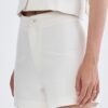 White Short Pants