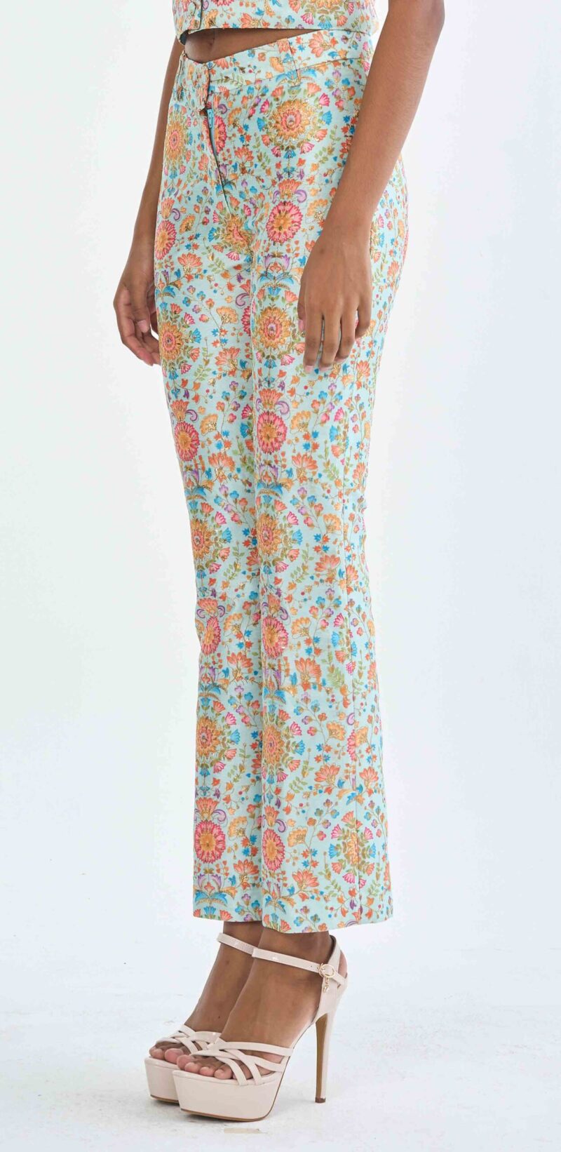 Indian Floral Medallion Long Pants