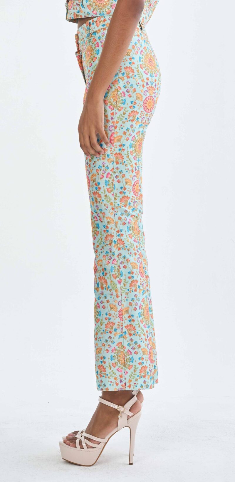 Indian Floral Medallion Long Pants