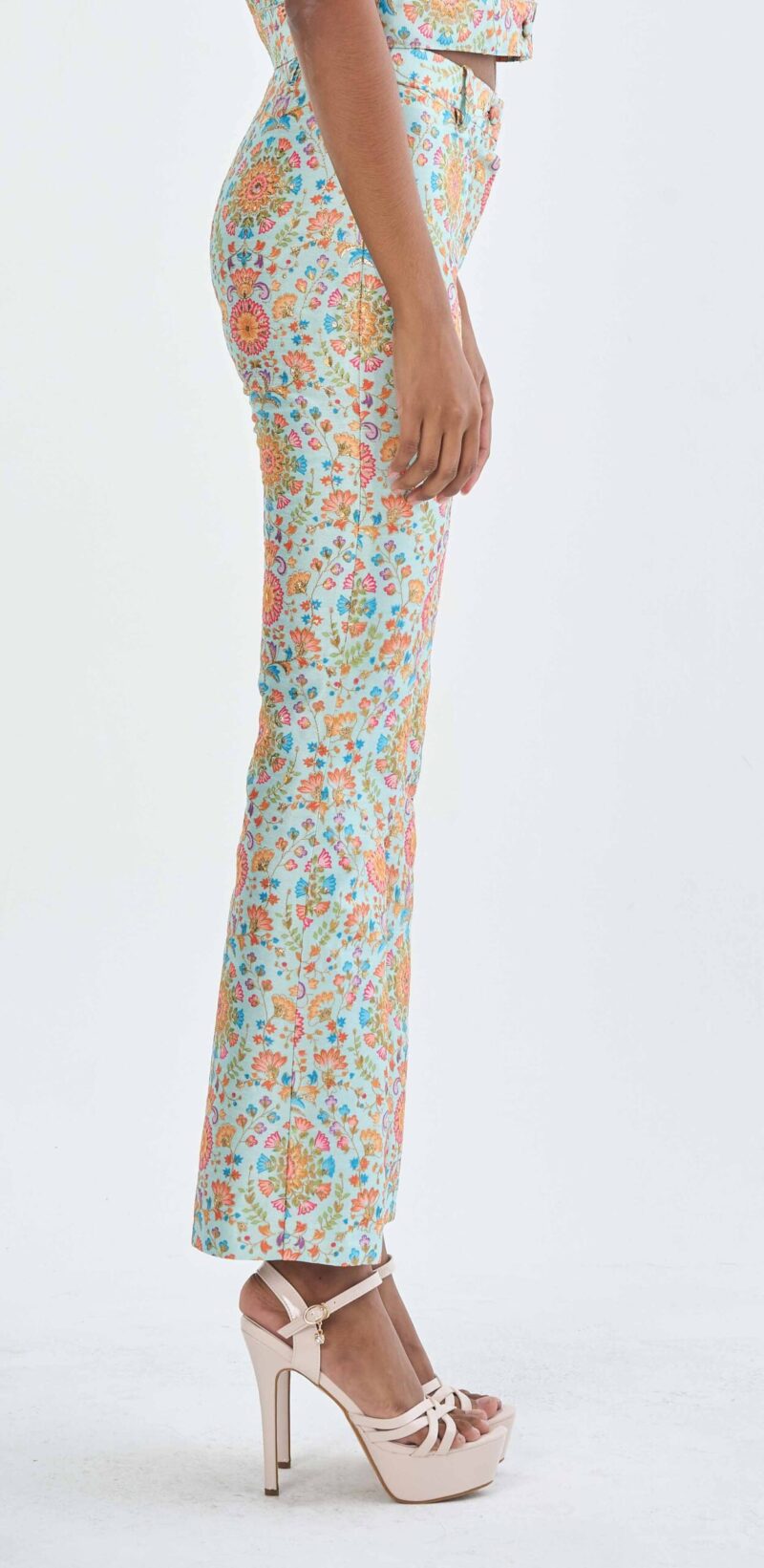 Indian Floral Medallion Long Pants