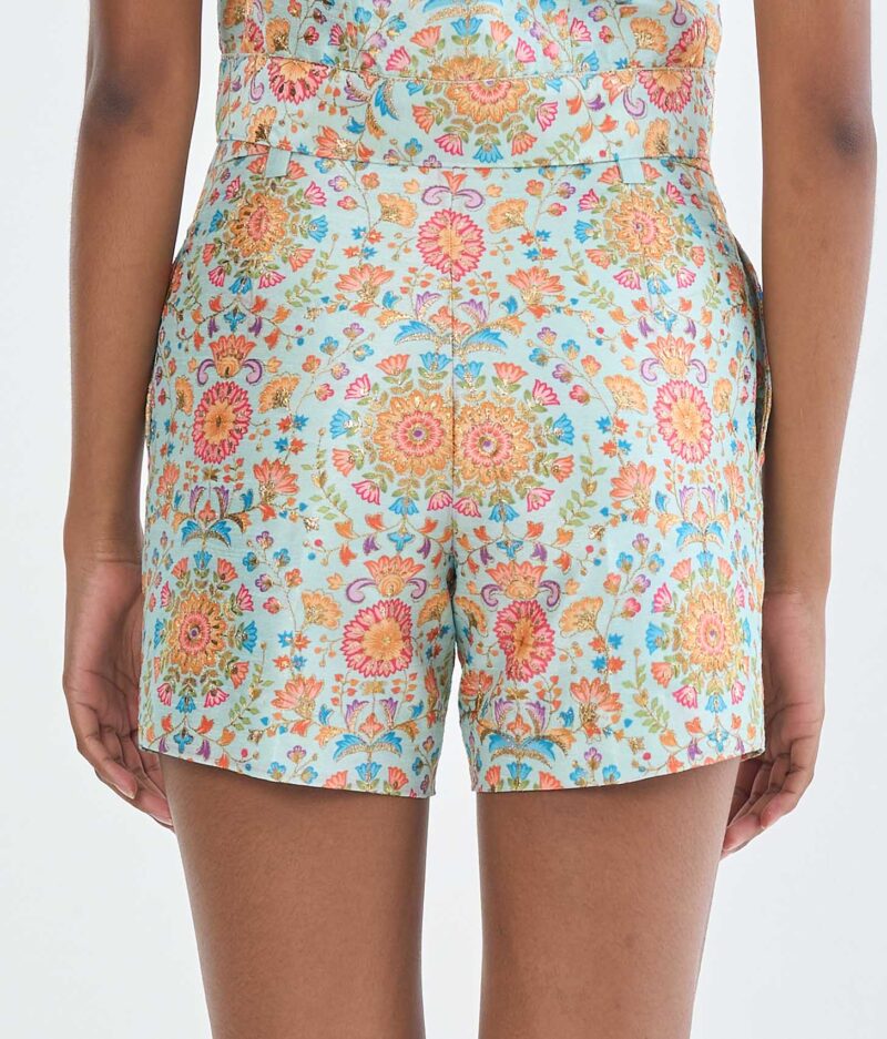 Indian Floral Medallion Short Pants