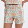 Indian Floral Medallion Short Pants