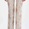 Indian Paisley Pink Pastel Long Pants