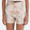 Indian Paisley Pink Pastel Short Pants