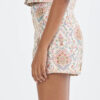 Indian Paisley Pink Pastel Short Pants
