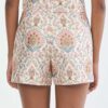 Indian Paisley Pink Pastel Short Pants