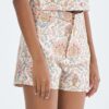 Indian Paisley Pink Pastel Short Pants