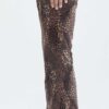 Long Leopard Print Pants