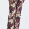 Long Floral Print Pants