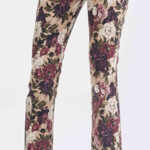 Long Floral Print Pants