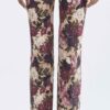 Long Floral Print Pants