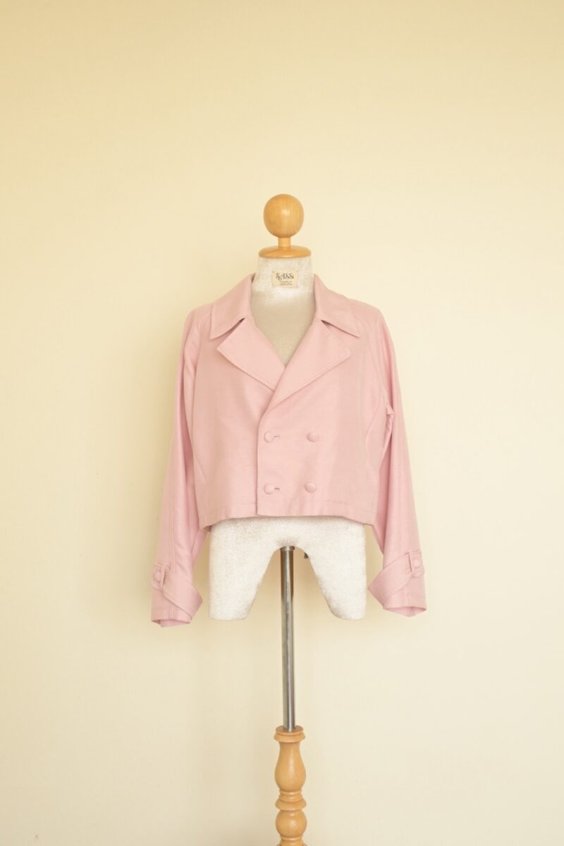 S__55754988_0 Blush Pink Crop Blazer - Classic Tailored Jacket