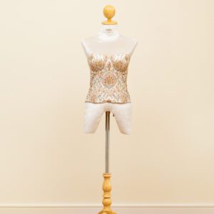 Paisley Garden Corset Top - S, Long
