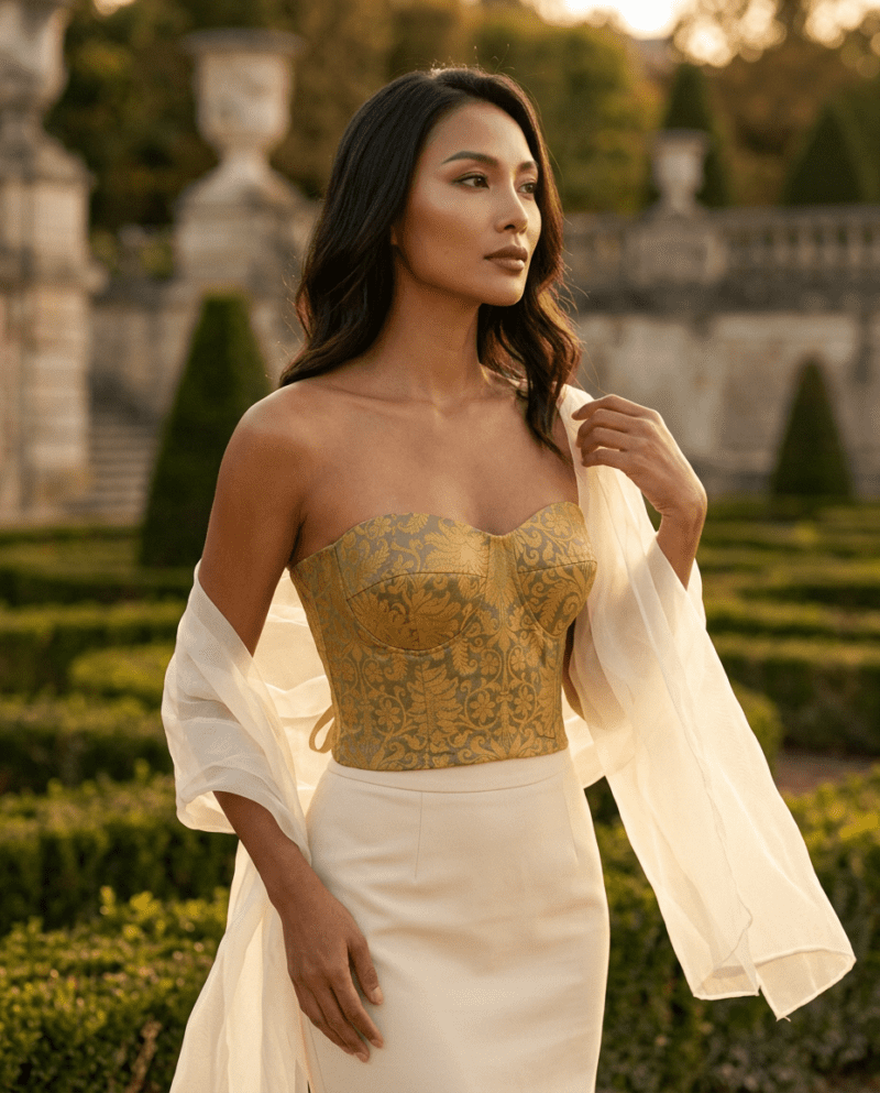 freepik_referenceinstruction-use-_2857111592 Gold Damask Thai Silk Corset Top