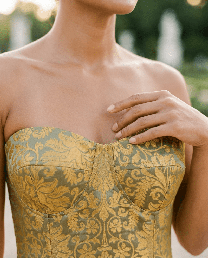 freepik_referenceinstruction-use-_2857155963 Gold Damask Thai Silk Corset Top