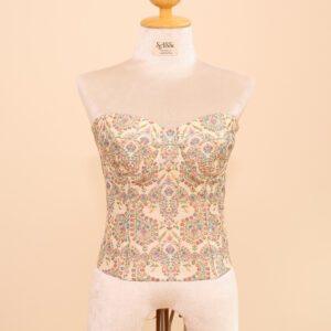 Brocade Dream Corset Top - S, Long